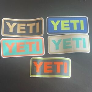🎁FREE YETI stickers - set of 5